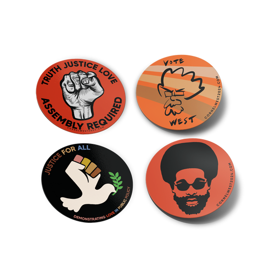 Cornel West Sticker Pack