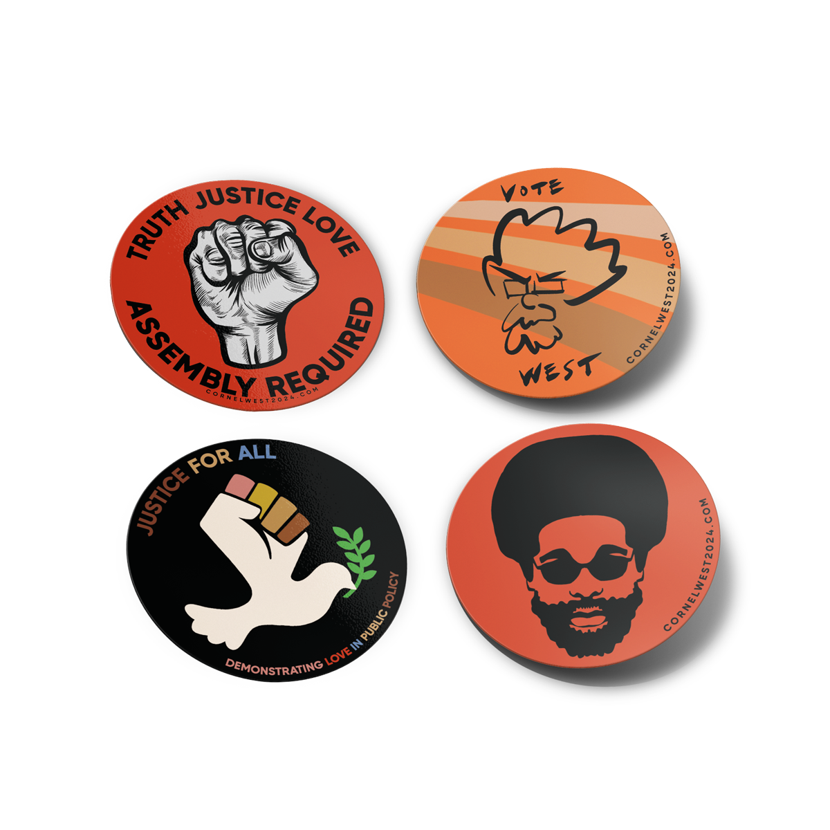 Cornel West Sticker Pack