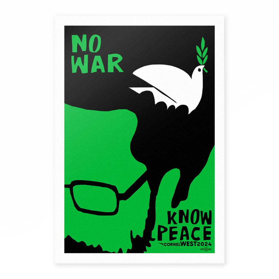 No War Know Peace Poster – Shop | Cornel West for President